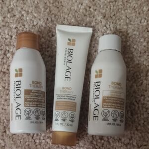 Biolage Professional Bond Therapy Trio - Shampoo Conditioner Intensive Treatment